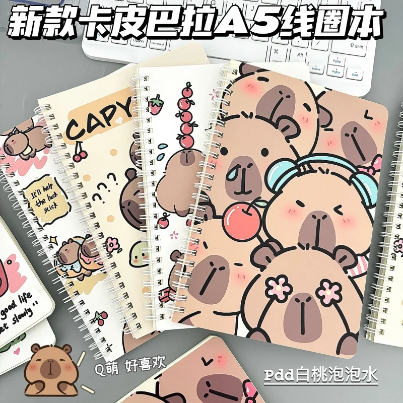 Custom Capybara A5 Notebook Ins High-Value Cartoon Cute Student Thickened Diary Notebook Memo Pad
Custom Capybara A5 Notebook Ins High-Value Cartoon Cute Student Thickened Diary Notebook Memo Pad