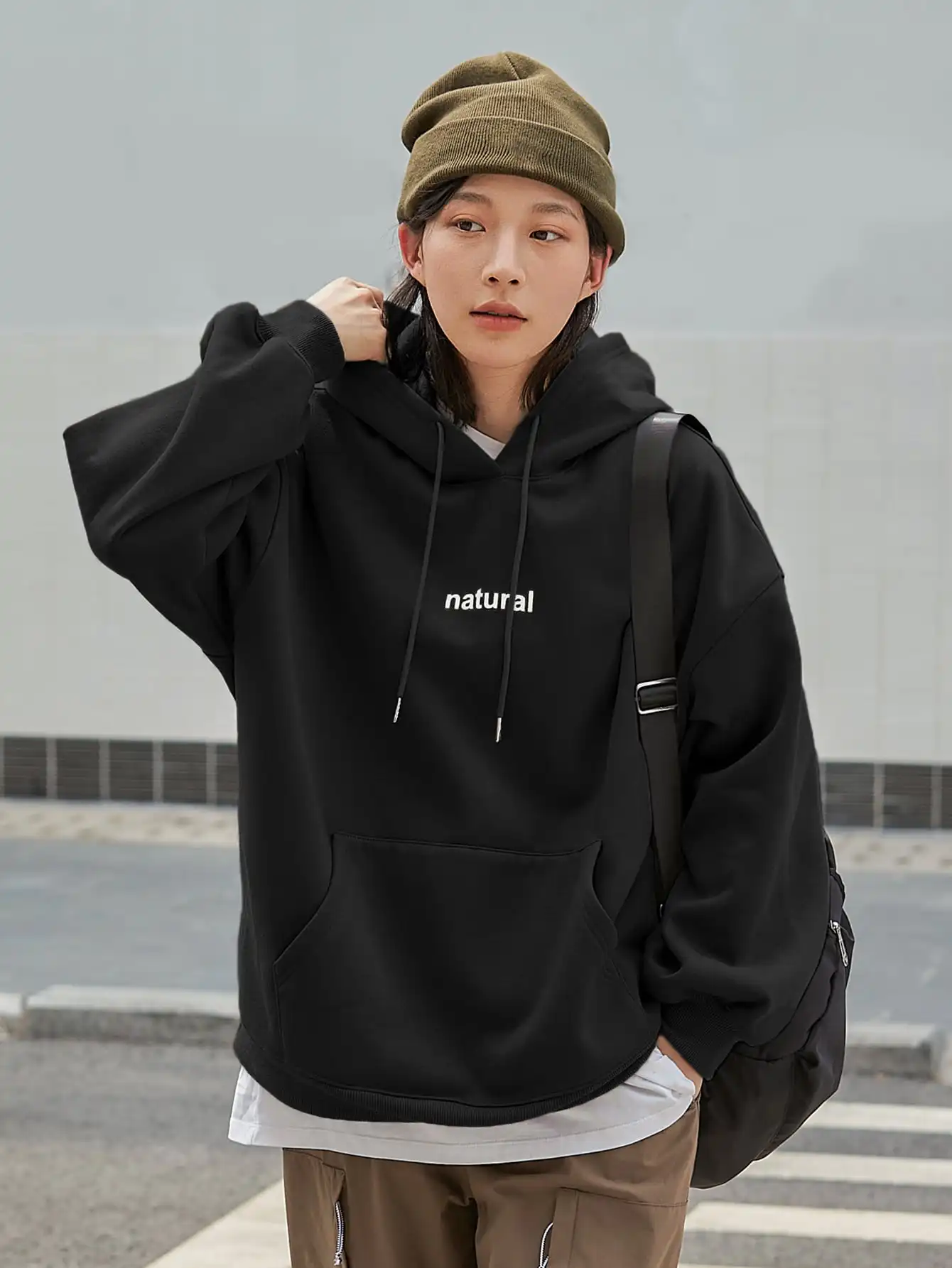 Korean Fashion Natural Letter Print Cotton Hoodie Casual Loose Warm Sweatshirt Autumn Winter Comfortable Women Pullover Clothes
Korean Fashion Natural Letter Print Cotton Hoodie Casual Loose Warm Sweatshirt Autumn Winter Comfortable Women Pullover Clothes