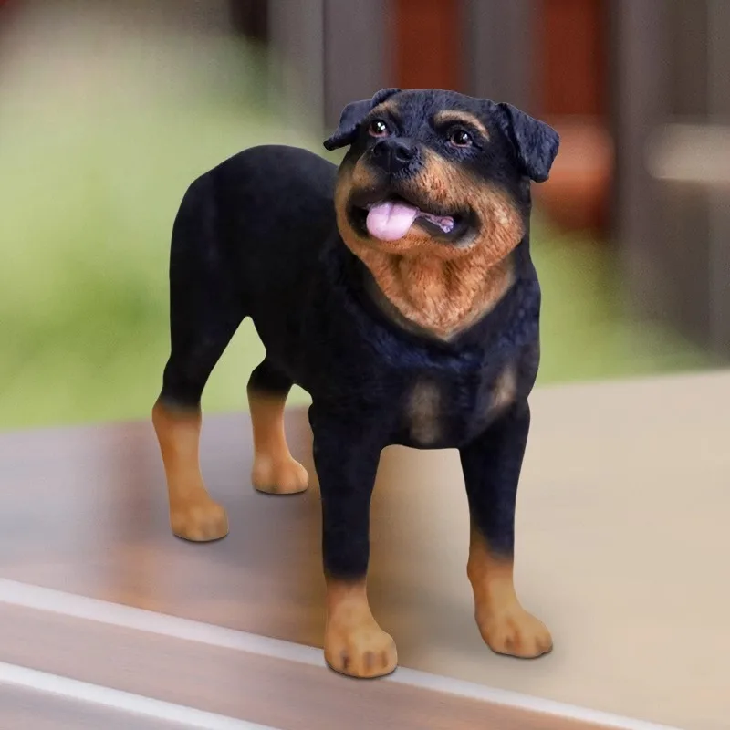 YFA 1/6 Scale Lifelike Rottweiler Dog Model Realistic Desktop Decor Car Ornament Unique Gift Collectible Figure for Dog Lovers
YFA 1/6 Scale Lifelike Rottweiler Dog Model Realistic Desktop Decor Car Ornament Unique Gift Collectible Figure for Dog Lovers