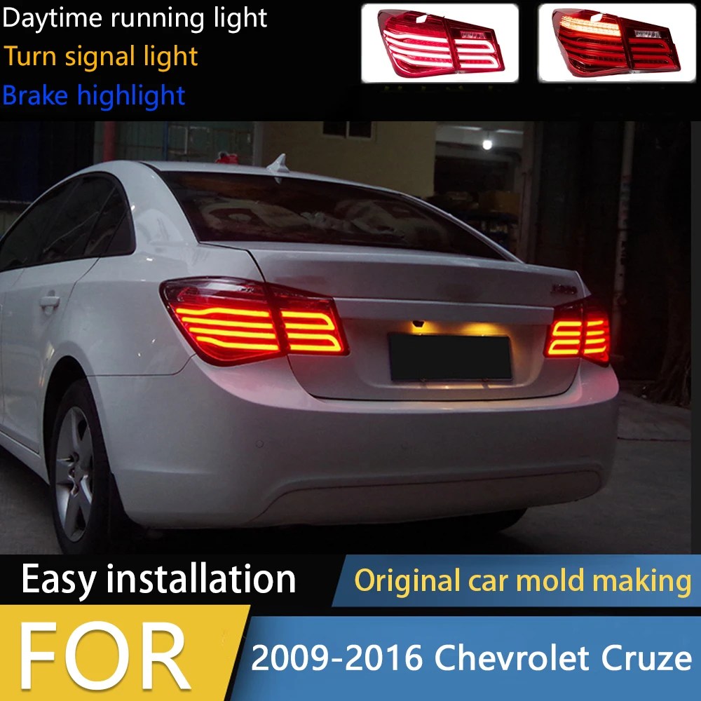 Car Styling for Chevrolet Cruze Tail Lights 2009-2016 Cruze LED Tail Lamp DRL Dynamic Signal Brake Reverse auto Accessories
Car Styling for Chevrolet Cruze Tail Lights 2009-2016 Cruze LED Tail Lamp DRL Dynamic Signal Brake Reverse auto Accessories