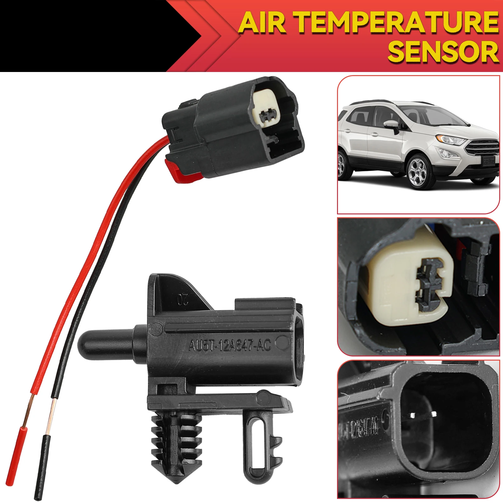 Датчик температуры окружающей среды для Ford Fusion Escape Edge EcoSport Focus Escort Mondeo Taurus Fiesta Mustang Ranger F-150
Датчик температуры окружающей среды для Ford Fusion Escape Edge EcoSport Focus Escort Mondeo Taurus Fiesta Mustang Ranger F-150