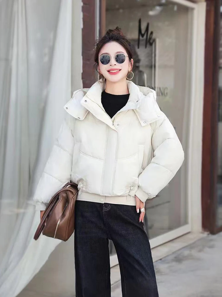 Зимняя утепленная хлопковая куртка-пальто для женщин в корейском стиле, свободного кроя, на молнии, с капюшоном, цветная
Зимняя утепленная хлопковая куртка-пальто для женщин в корейском стиле, свободного кроя, на молнии, с капюшоном, цветная