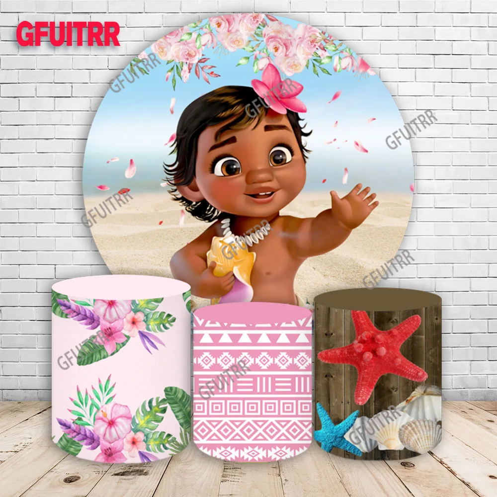 Moana Beach Petal Backdrop Girl Birthday Decoration Party Photo Circle Photography Background Cylinder Cover Baby Shower
Moana Beach Petal Backdrop Girl Birthday Decoration Party Photo Circle Photography Background Cylinder Cover Baby Shower