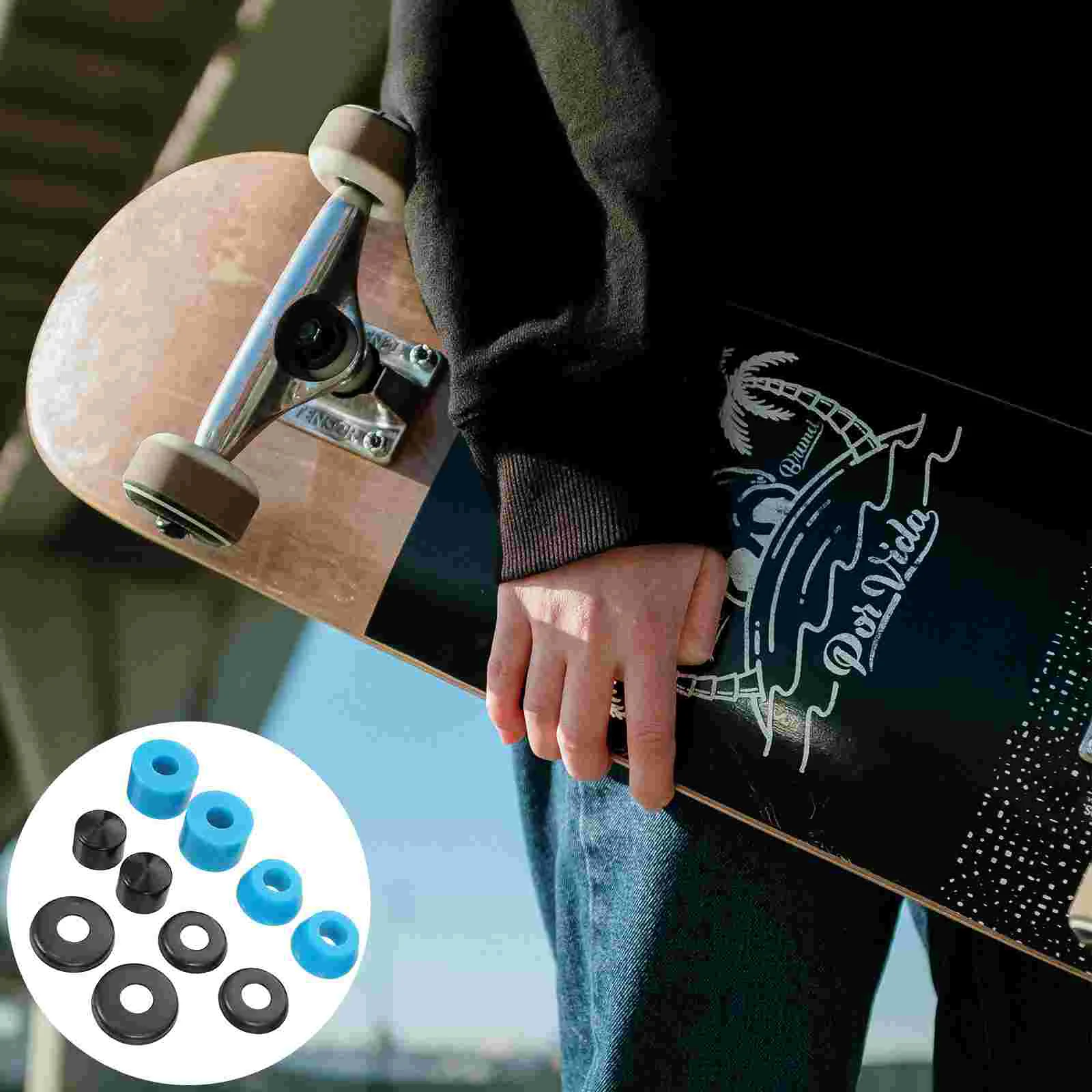 Four Wheels Skateboard Shock Pad Truck Shocks Pu Roller Shocking Absorber Replacement
Four Wheels Skateboard Shock Pad Truck Shocks Pu Roller Shocking Absorber Replacement