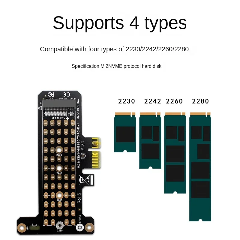 SSD M2 NVME to PCIE X1 Adapter High Baffle/High Height Baffle SSD M.2 NVME to PCI-E 4.0 3.0 1X Adapter Board
SSD M2 NVME to PCIE X1 Adapter High Baffle/High Height Baffle SSD M.2 NVME to PCI-E 4.0 3.0 1X Adapter Board
