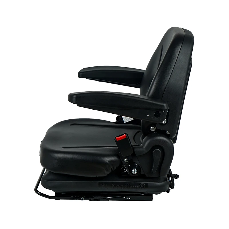 PVC Waterproof Comfortable Mechanical Suspension Black Leather Seat for Construction Machinery Tractor Driver Universal Pro
PVC Waterproof Comfortable Mechanical Suspension Black Leather Seat for Construction Machinery Tractor Driver Universal Pro