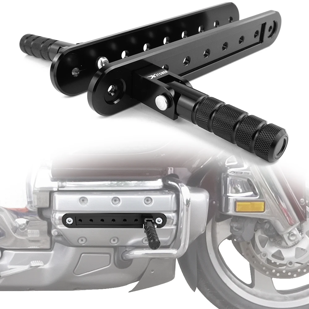 Motorcycle Rider Adjustable Foot Pegs Footrest Kit Highway Peg Mounts For Honda GL1800 Gold Wing 2004-2013 2014 2015 2016 2017
Motorcycle Rider Adjustable Foot Pegs Footrest Kit Highway Peg Mounts For Honda GL1800 Gold Wing 2004-2013 2014 2015 2016 2017