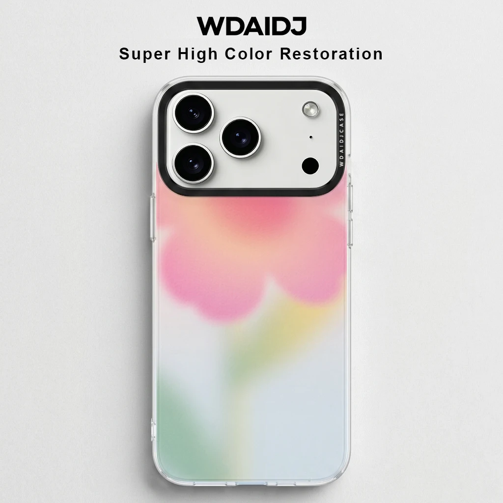 Aesthetic Gradient Flower Clear Phone Case For iPhone 17 16 15 14 13 Pro Max Soft TPU Shockproof Anti-Scratch Protective Cover
Aesthetic Gradient Flower Clear Phone Case For iPhone 17 16 15 14 13 Pro Max Soft TPU Shockproof Anti-Scratch Protective Cover