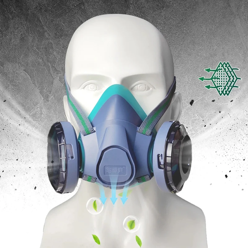 1pcs Dual Canister Dust Mask Special Mask for Coal Mine Polishing Decoration Anti Industrial Dust Mask Dust Proof Accessories
1pcs Dual Canister Dust Mask Special Mask for Coal Mine Polishing Decoration Anti Industrial Dust Mask Dust Proof Accessories