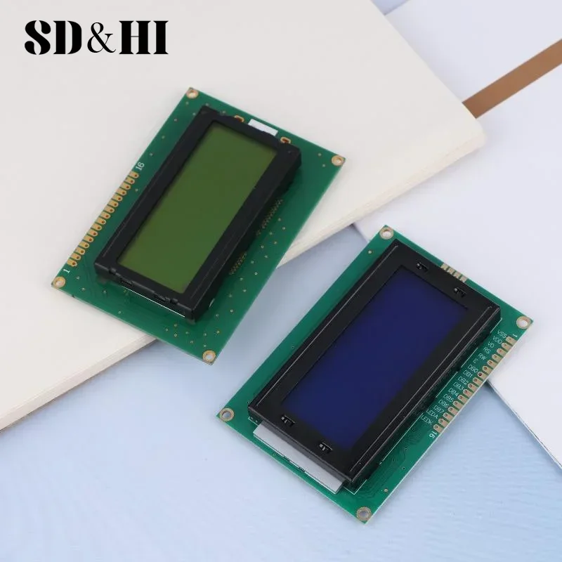 For LCD1604 1604 LCD Module Blue/Yellow Green Screen 16X4 Character LCD Display IIC I2C Serial Interface Adapter Module 
For LCD1604 1604 LCD Module Blue/Yellow Green Screen 16X4 Character LCD Display IIC I2C Serial Interface Adapter Module