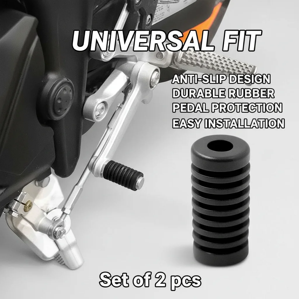 1/2pcs Universal Motorcycle Gear Shift Lever Cover Rubber Pedal Protector Anti-slip Foot Peg Case Moto Decoration Accessories
1/2pcs Universal Motorcycle Gear Shift Lever Cover Rubber Pedal Protector Anti-slip Foot Peg Case Moto Decoration Accessories