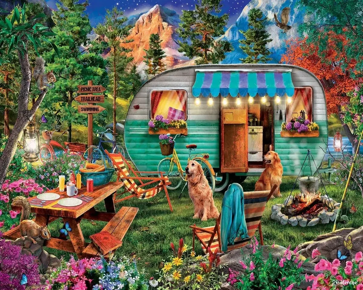 Forest Retreat 1000pcs Wooden Puzzle 75x50cm Jigsaw Puzzle Cabin in Woods Brain Stimulation Toy for Adult Relaxation Game
Forest Retreat 1000pcs Wooden Puzzle 75x50cm Jigsaw Puzzle Cabin in Woods Brain Stimulation Toy for Adult Relaxation Game