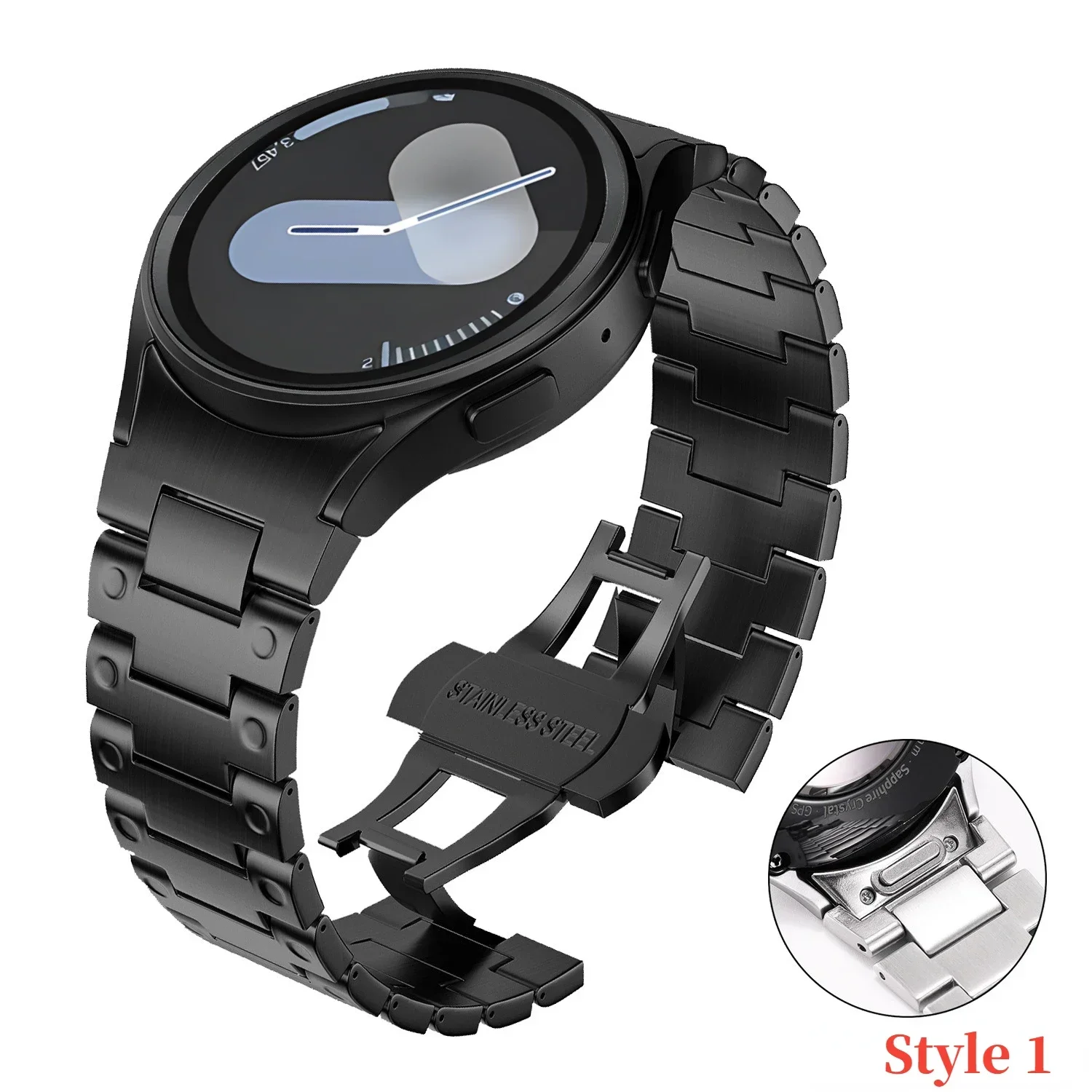 Metal Stainless Steel Strap For Samsung Galaxy Watch 7/6/5/4 40mm 44mm Quick Release Bracelet For Galaxy 6/4 Classic 47mm 46mm
Metal Stainless Steel Strap For Samsung Galaxy Watch 7/6/5/4 40mm 44mm Quick Release Bracelet For Galaxy 6/4 Classic 47mm 46mm
