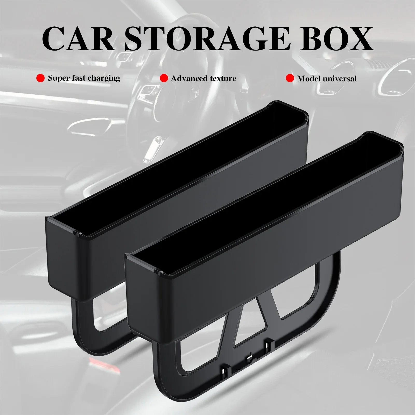 Car Seat Gap Storage Organizer Super Fast Charging Premium Vehicle Accessories for Phone Keys Small Items Gadgets Container
Car Seat Gap Storage Organizer Super Fast Charging Premium Vehicle Accessories for Phone Keys Small Items Gadgets Container