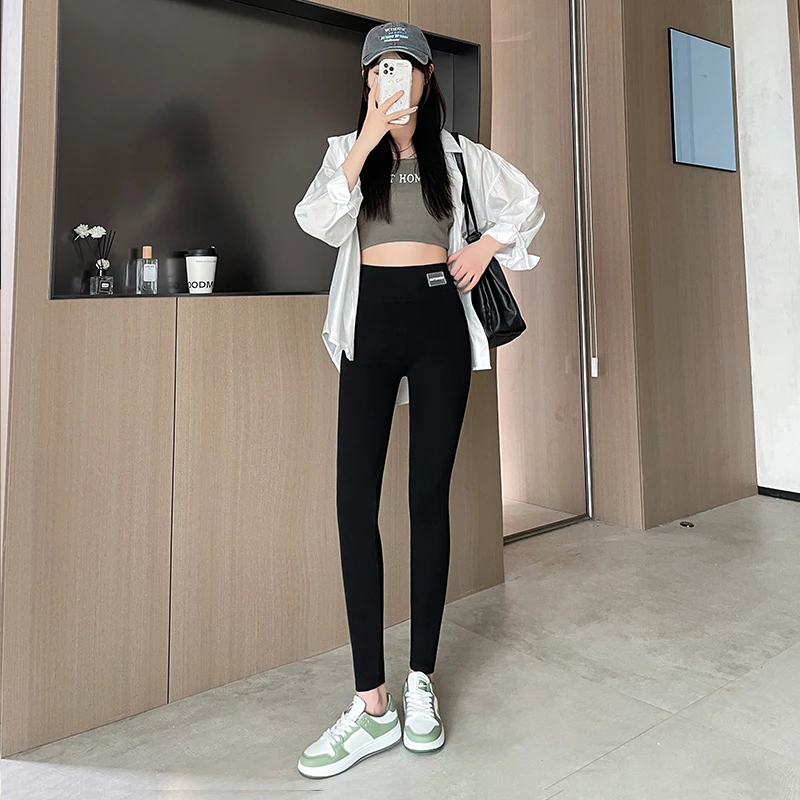 2024 Women Autumn Winter New Fashion High Waist Slim Leggings Female Solid Color Tight Pants Ladies Thick Warm Long Pant E131
2024 Women Autumn Winter New Fashion High Waist Slim Leggings Female Solid Color Tight Pants Ladies Thick Warm Long Pant E131