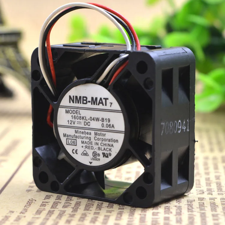NEW ORIGINAL 1608KL-04W-B19 DC 12V 0.06A 4020 40x40x20mm COOLING FAN RADIATOR
NEW ORIGINAL 1608KL-04W-B19 DC 12V 0.06A 4020 40x40x20mm COOLING FAN RADIATOR
