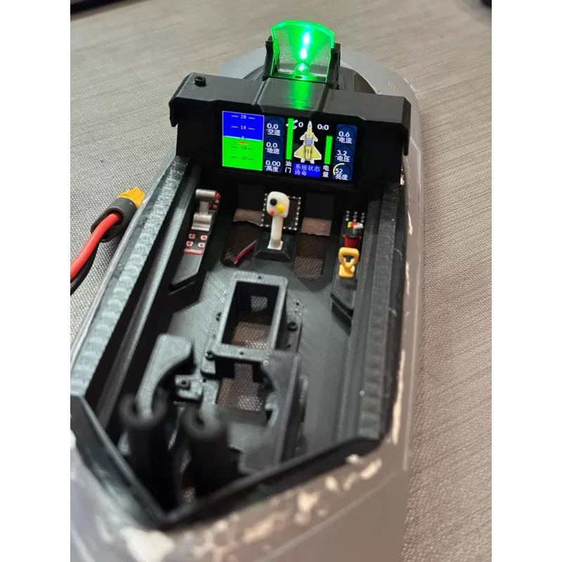 Flyfans J20 Twin 70mm EDF RC Airplane Model Fighter Jet 3D Printed Color FPV Cockpit Realistic Interior Upgrade Parts
Flyfans J20 Twin 70mm EDF RC Airplane Model Fighter Jet 3D Printed Color FPV Cockpit Realistic Interior Upgrade Parts
