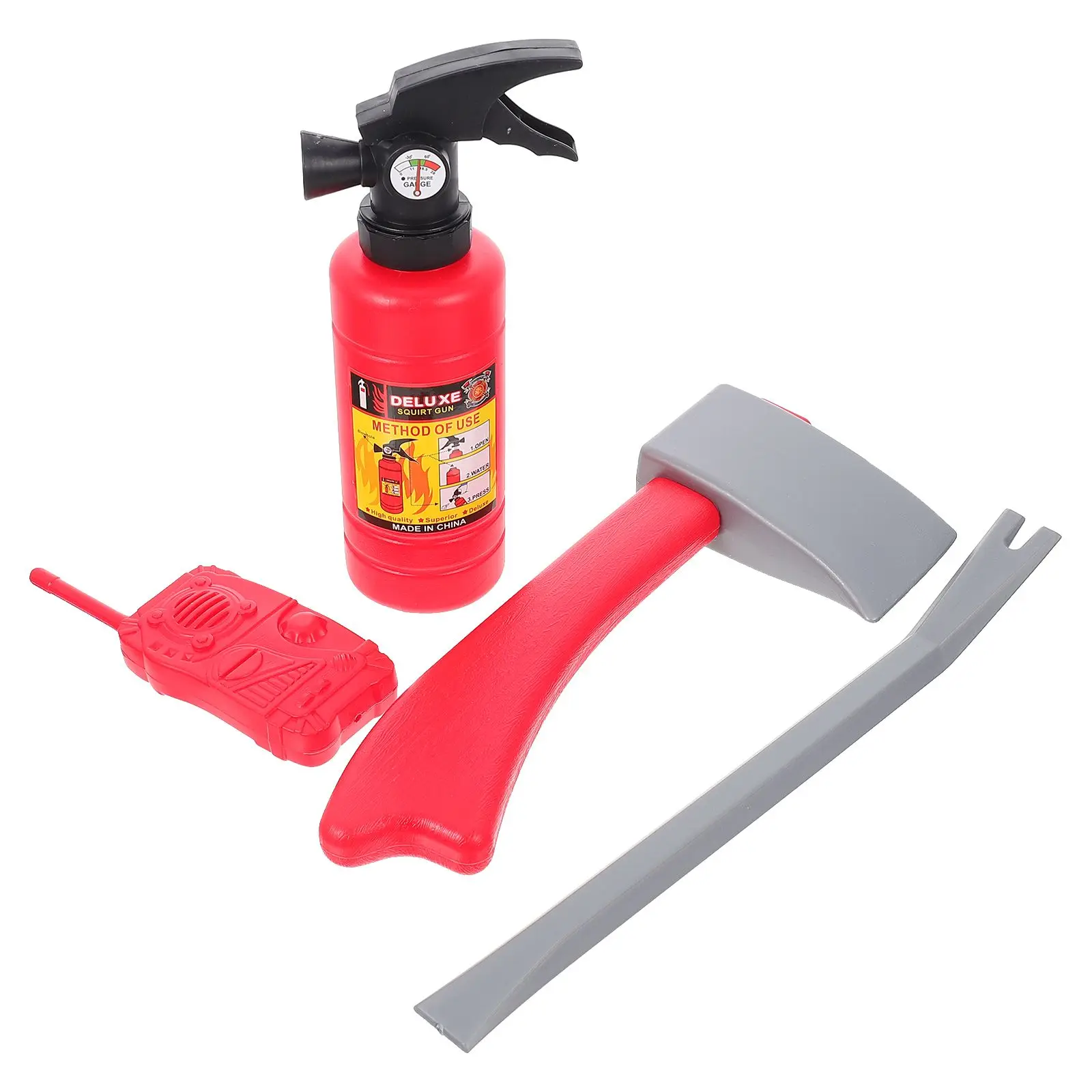 Firefighting Props Kids Role Play Toys Premium Plastic Material Extinguisher Axe Set Educational Playthings Water Shooters
Firefighting Props Kids Role Play Toys Premium Plastic Material Extinguisher Axe Set Educational Playthings Water Shooters