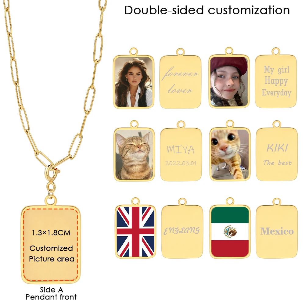 Ожерелье с подвеской в виде флага по индивидуальному заказу для женщин и мужчин, браслет-цепочка из нержавеющей стали, изготовление ювелирных изделий своими руками, аксессуары
Ожерелье с подвеской в виде флага по индивидуальному заказу для женщин и мужчин, браслет-цепочка из нержавеющей стали, изготовление ювелирных изделий своими руками, аксессуары