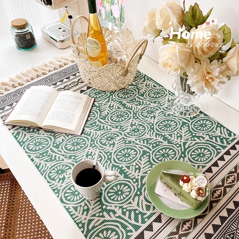 High-End Cotton Linen Tablecloth with Tassel Design Dining Table Mat Coffee Table Centerpiece Bede Table Cover Modern Simp...
High-End Cotton Linen Tablecloth with Tassel Design Dining Table Mat Coffee Table Centerpiece Bede Table Cover Modern Simp...