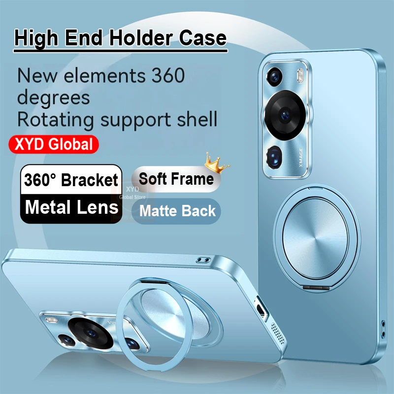High End For Huawei P60 Pro Case Magnetic Holder Ring Cover For Huawei P60 Pro Phone Case Shell 360 Bracket Stand Bumper
High End For Huawei P60 Pro Case Magnetic Holder Ring Cover For Huawei P60 Pro Phone Case Shell 360 Bracket Stand Bumper