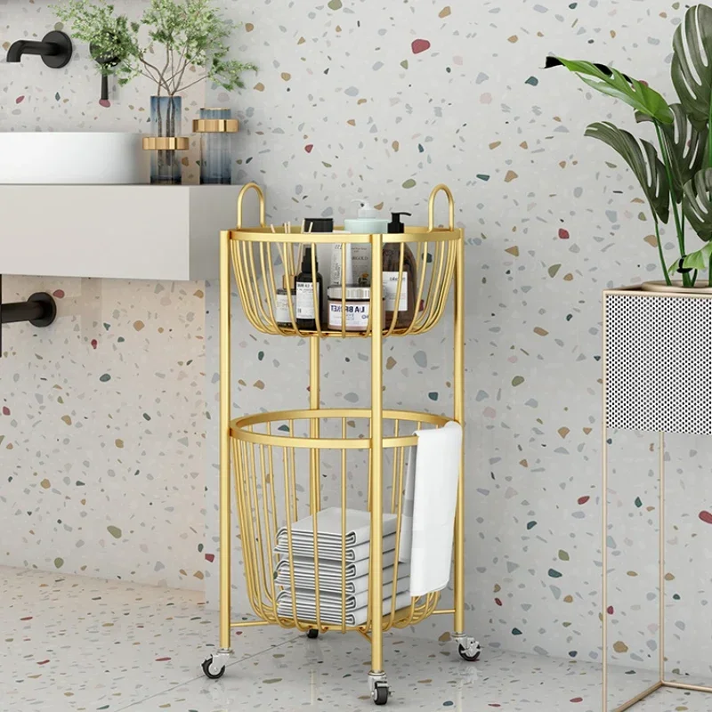 Light Luxury Laundry Basket Double Basket with Wheels Removable Household Storage Hamper for Bathroom,Modern Laundry Organizer
Light Luxury Laundry Basket Double Basket with Wheels Removable Household Storage Hamper for Bathroom,Modern Laundry Organizer