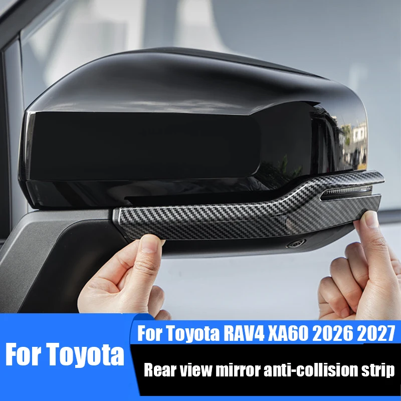 Car rearview mirror anti-collision strip ABS material exterior modification part For Toyota RAV4 XA60 Wildlander 2026 2027
Car rearview mirror anti-collision strip ABS material exterior modification part For Toyota RAV4 XA60 Wildlander 2026 2027