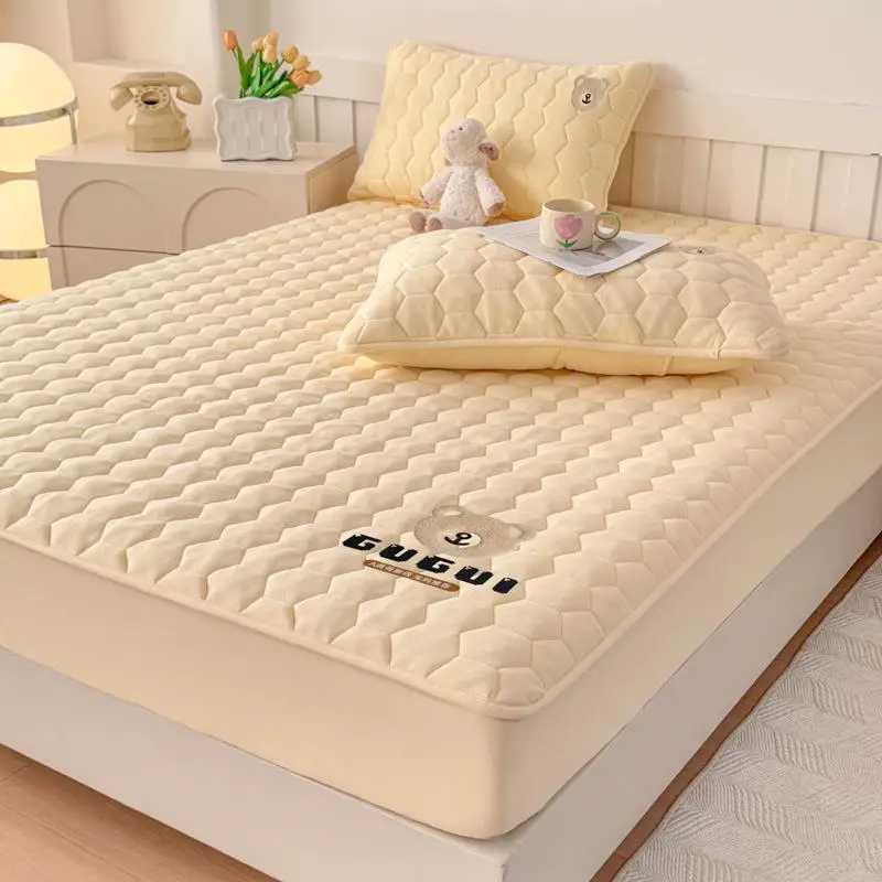 Thickened Volcanic Fleece Bed Skirt Single Cotton Clamp Protective Mattress Cover for Home Dormitory Universal Four Seasons B...
Thickened Volcanic Fleece Bed Skirt Single Cotton Clamp Protective Mattress Cover for Home Dormitory Universal Four Seasons B...