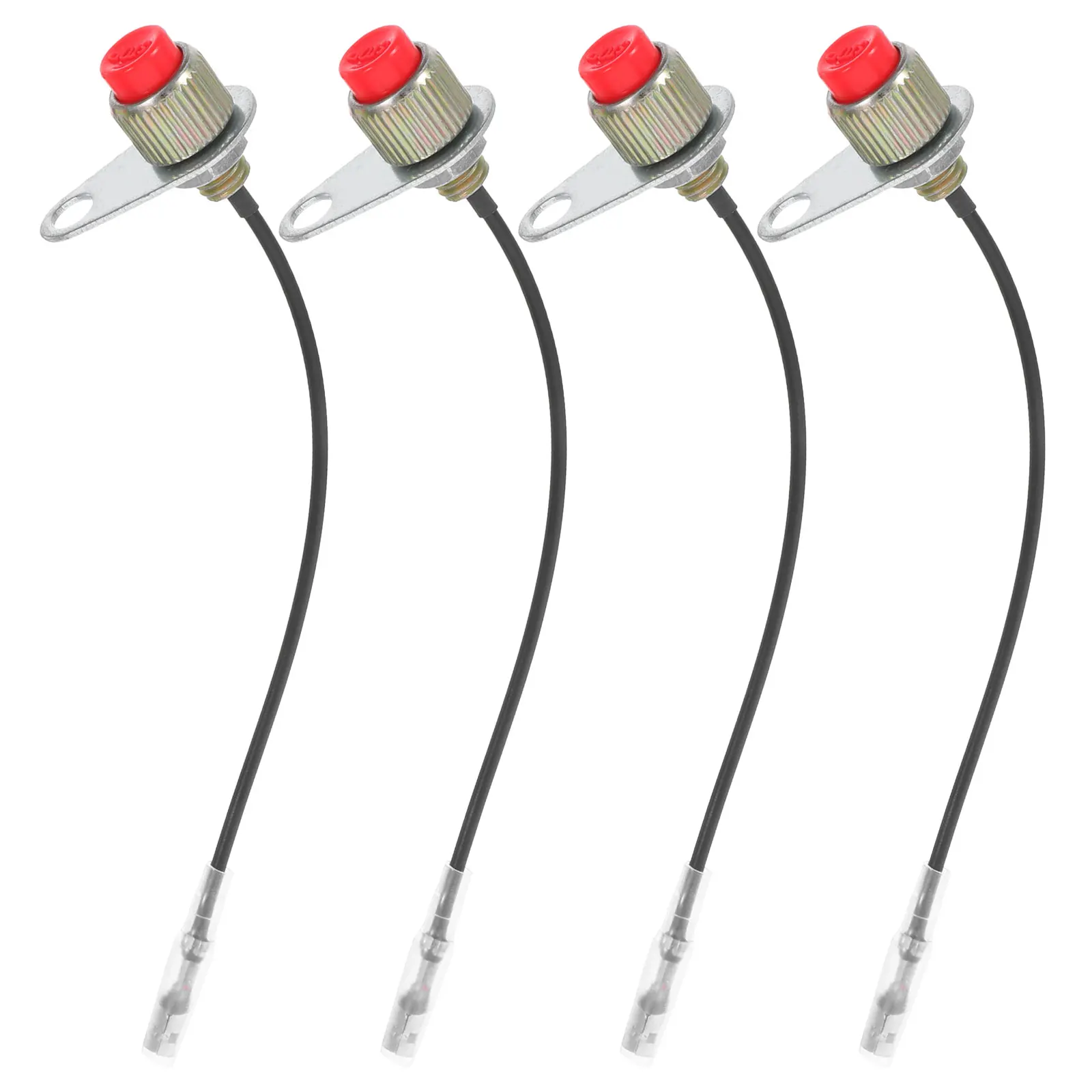 4 Pcs Kill Switch Lawn Mower Stop Control Garden Stop Button Power Protective Ignition Emergency Switching Push-button Abs Cover
4 Pcs Kill Switch Lawn Mower Stop Control Garden Stop Button Power Protective Ignition Emergency Switching Push-button Abs Cover