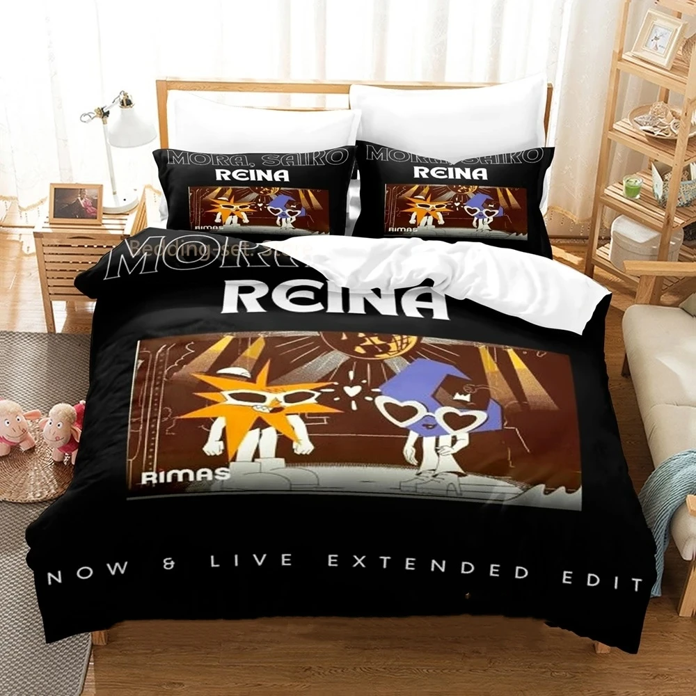 mora saiko reina Bedding Set Single Twin Full Queen King Size Bed Set Adult Kid Bedroom Duvetcover Sets 3D Anime Bed Sheet Set
mora saiko reina Bedding Set Single Twin Full Queen King Size Bed Set Adult Kid Bedroom Duvetcover Sets 3D Anime Bed Sheet Set