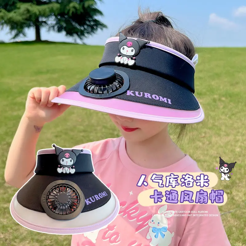 Kuromi Hello Kitty Anime Kawaii Sanrio Children Fan Hat Summer Cute Cartoon Cinnamoroll Boys Gifts Outdoor Empty Cap Kids Gifts
Kuromi Hello Kitty Anime Kawaii Sanrio Children Fan Hat Summer Cute Cartoon Cinnamoroll Boys Gifts Outdoor Empty Cap Kids Gifts