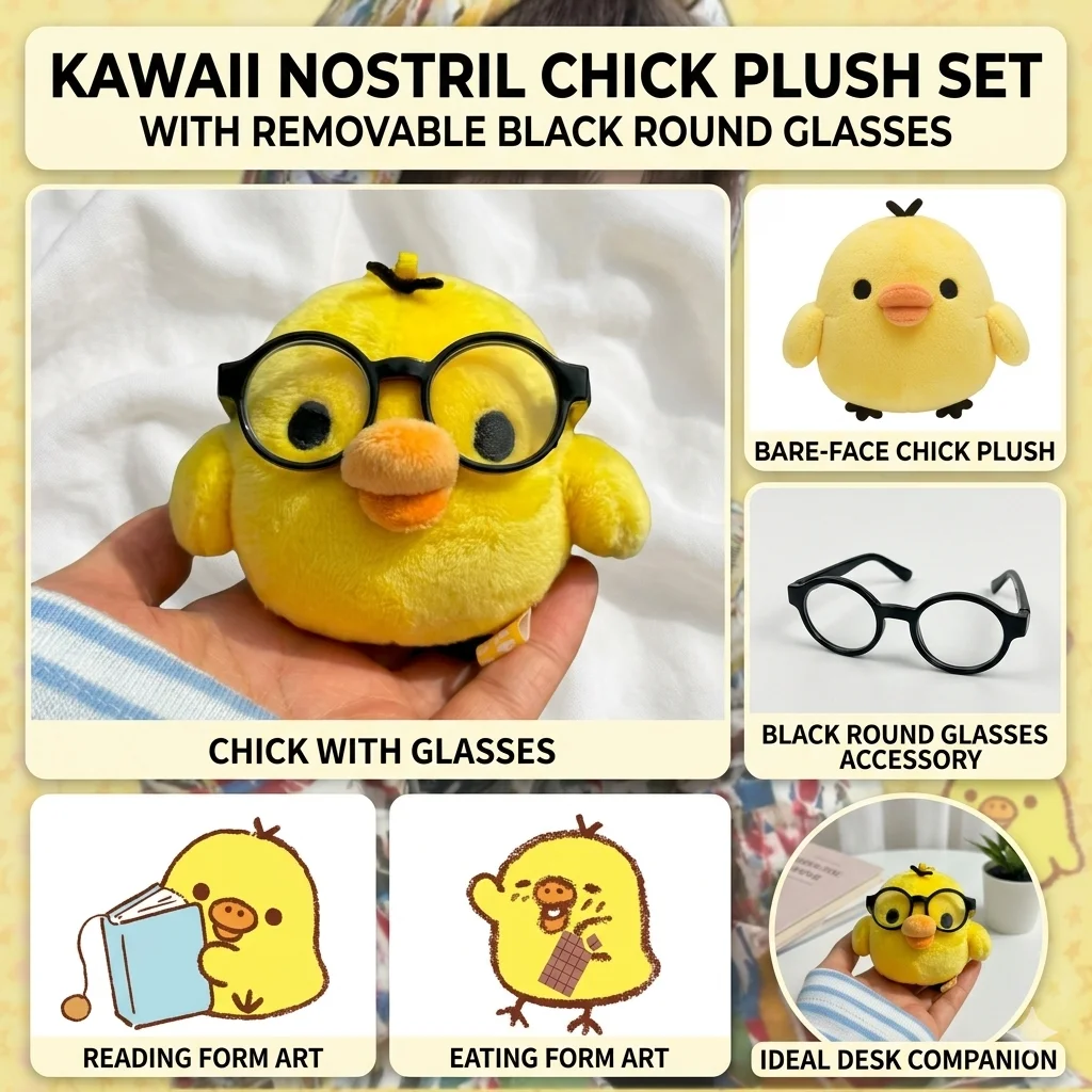 Kawaii 7cm Kiiroitori Plush Doll Keychain Rilakkuma's Friends Cute Yellow Chicken Backpack Charm Mini Pendant Girls Gifts
Kawaii 7cm Kiiroitori Plush Doll Keychain Rilakkuma's Friends Cute Yellow Chicken Backpack Charm Mini Pendant Girls Gifts