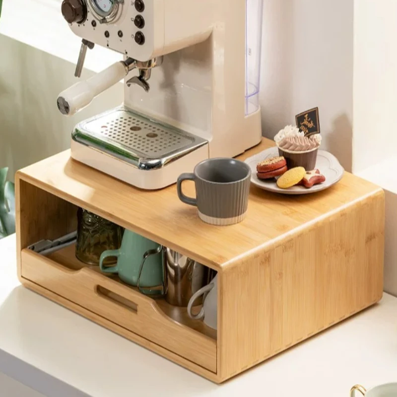 Bamboo Desktop Cup Shelf, Drawer Style Coffee Mug Cabinet, Mortise Tenon Layer Organizer, Smooth Rail Tabletop Riser
Bamboo Desktop Cup Shelf, Drawer Style Coffee Mug Cabinet, Mortise Tenon Layer Organizer, Smooth Rail Tabletop Riser