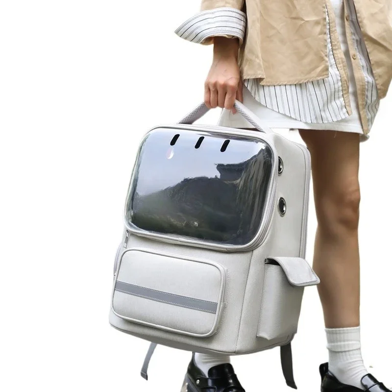 Double shoulder cat bag outdoor portable bag breathable large capacity space capsule small dog dog cat pet going out backpack
Double shoulder cat bag outdoor portable bag breathable large capacity space capsule small dog dog cat pet going out backpack