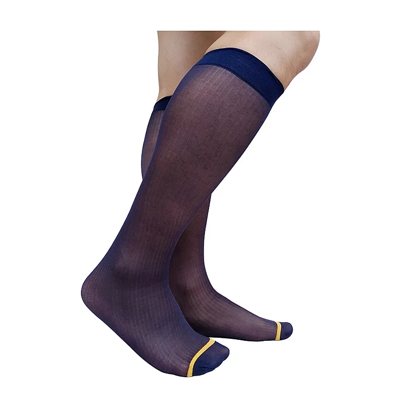 Мягкие прозрачные тонкие мужские деловые носки, прозрачные полосатые гольфы, сексуальный костюм, деловые носки, черные/темно-синие чулки
Мягкие прозрачные тонкие мужские деловые носки, прозрачные полосатые гольфы, сексуальный костюм, деловые носки, черные/темно-синие чулки