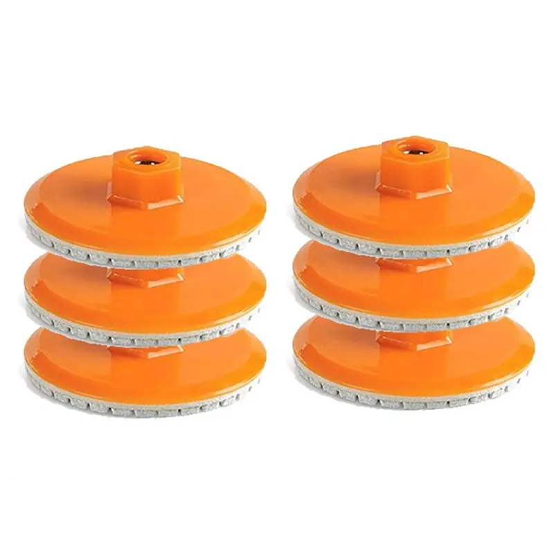 DTA4-Polishing Pad 6Pcs 80Mm 3Inch M10 150 For Marble Stone Grinding Polishing
DTA4-Polishing Pad 6Pcs 80Mm 3Inch M10 150 For Marble Stone Grinding Polishing