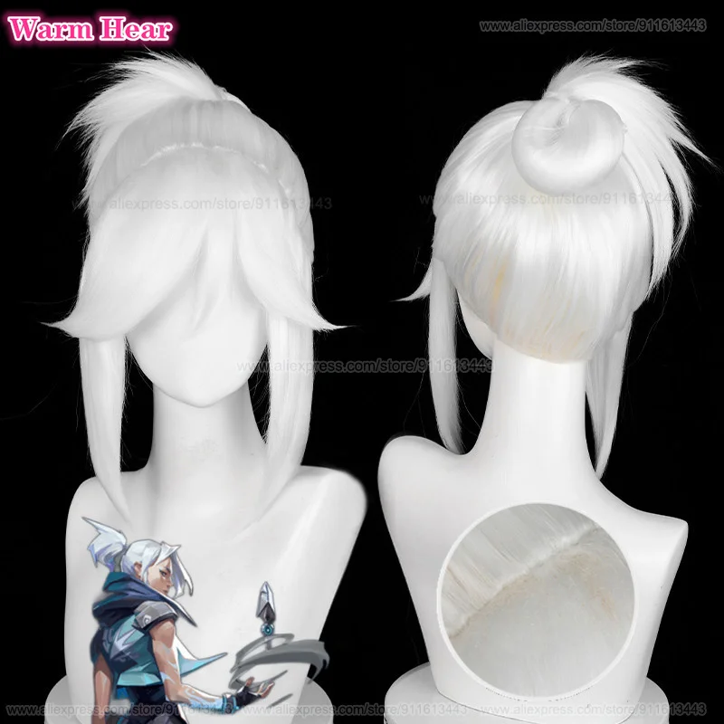New! Jett Cosplay Wig Game 35cm White Cosplay Anime Wig Jett Heat Resistant Synthetic Hair Halloween Party Wig +Wig Cap
New! Jett Cosplay Wig Game 35cm White Cosplay Anime Wig Jett Heat Resistant Synthetic Hair Halloween Party Wig +Wig Cap