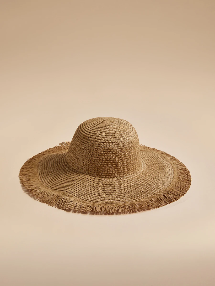 Womens Large Brim Woven Straw Sun Hat With Fringe Trim Bohemian Beach Hat Summer Outdoor
Womens Large Brim Woven Straw Sun Hat With Fringe Trim Bohemian Beach Hat Summer Outdoor