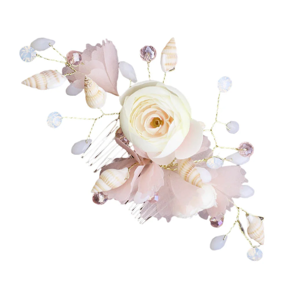 Bridal Hair Comb Flower Side Floral Wedding Accessories Bride Insert Headdress Barrettes
Bridal Hair Comb Flower Side Floral Wedding Accessories Bride Insert Headdress Barrettes