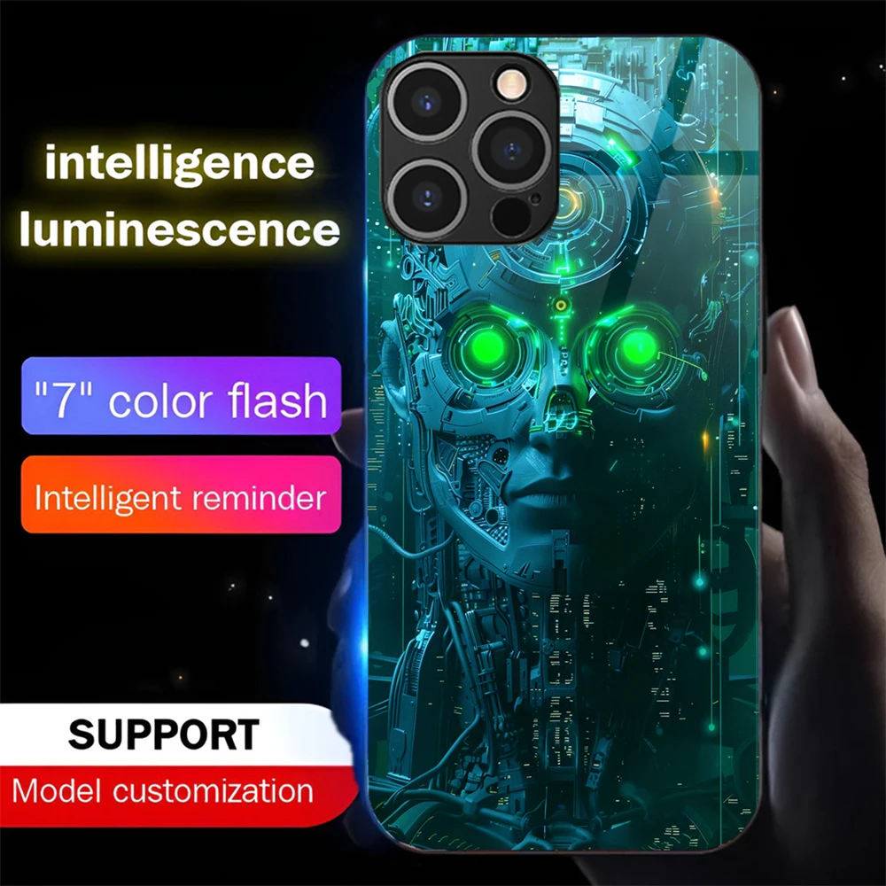Future Brain Pattern LED Light Up Phone Case Glowing Back Cover For Samsung S26 S25 S24 S23 S22 S21 S20 FE Note 10 20 Plus Ultra
Future Brain Pattern LED Light Up Phone Case Glowing Back Cover For Samsung S26 S25 S24 S23 S22 S21 S20 FE Note 10 20 Plus Ultra