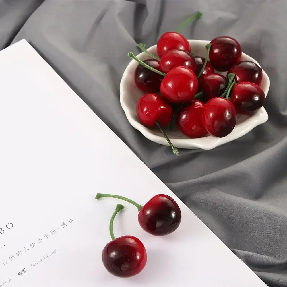 Photography Accessories Food Crafts Mini Lifelike Red Cherries Faux Cherry Artificial Cherries Fruit Model
Photography Accessories Food Crafts Mini Lifelike Red Cherries Faux Cherry Artificial Cherries Fruit Model