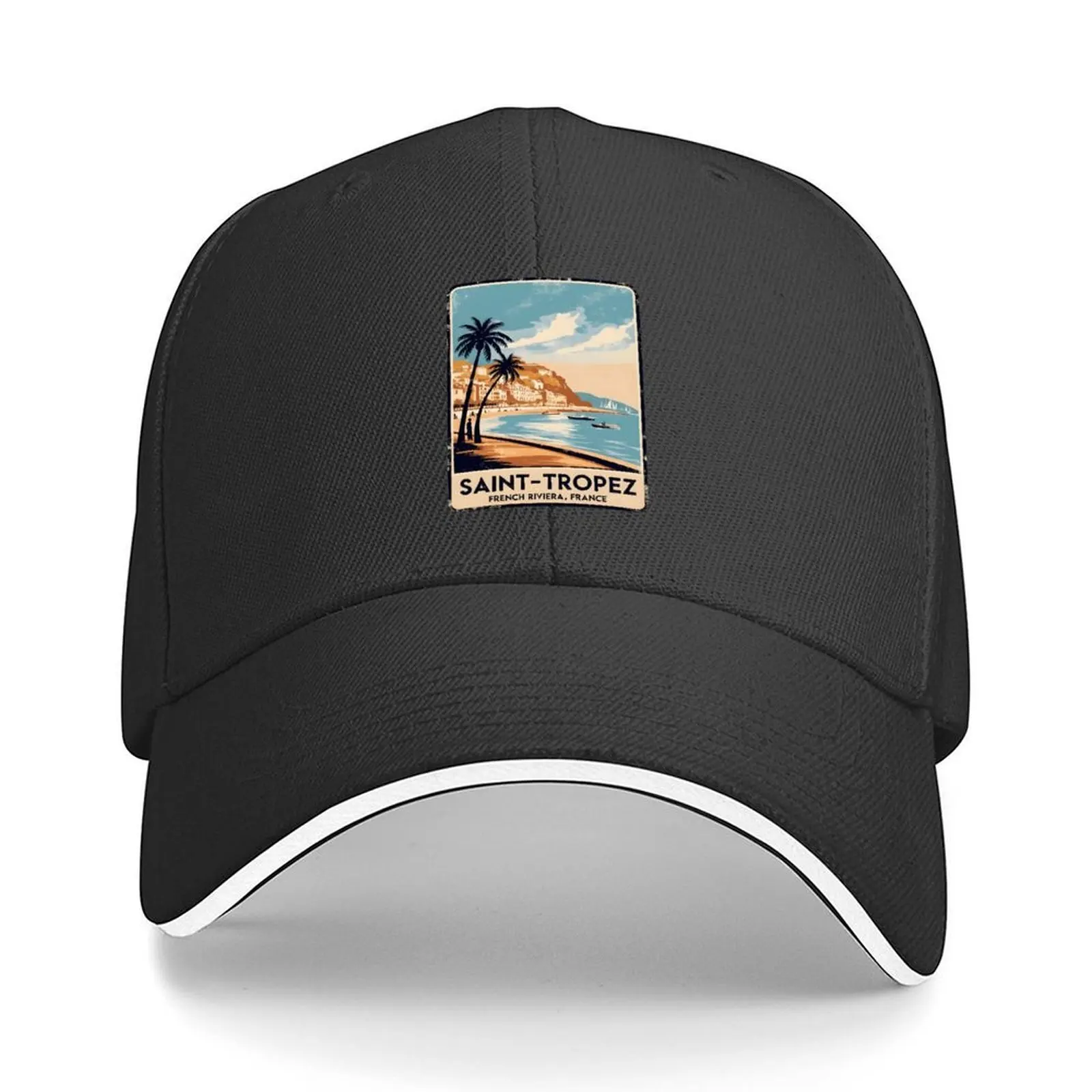 A Vintage Illustration of Saint-Tropez - France Baseball Cap Golf Wear New In The Hat Funny hats Sunscreen Boy Women's
A Vintage Illustration of Saint-Tropez - France Baseball Cap Golf Wear New In The Hat Funny hats Sunscreen Boy Women's