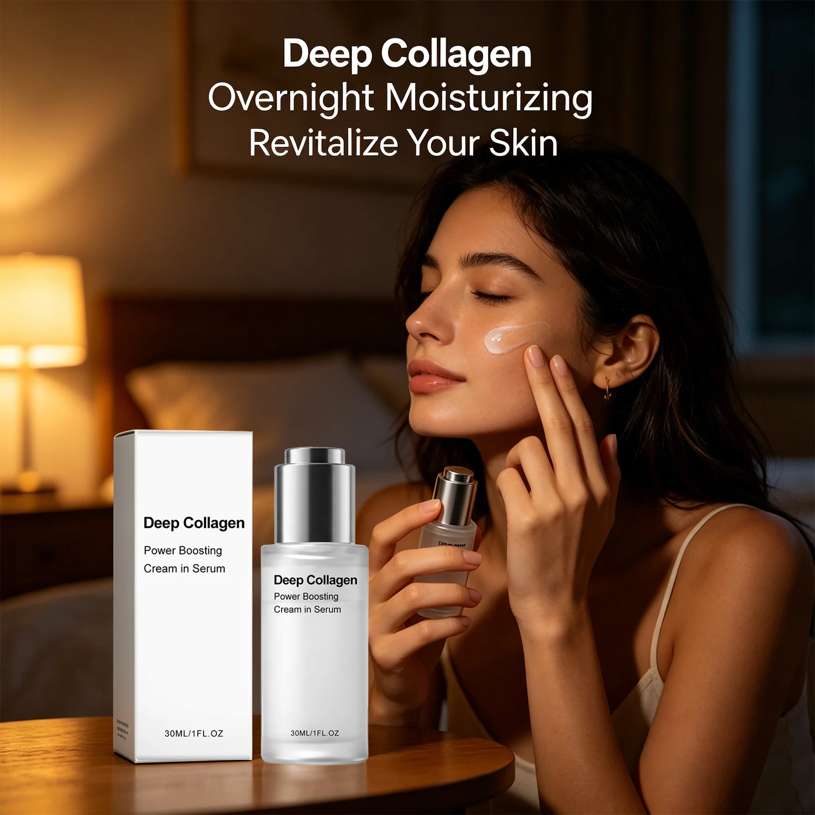 Power Boosting Cream Smoothing Skin Fine Lines Improving Sagging Enhance Skin Firmness Elasticity Moisturizing Collagen Essence
Power Boosting Cream Smoothing Skin Fine Lines Improving Sagging Enhance Skin Firmness Elasticity Moisturizing Collagen Essence