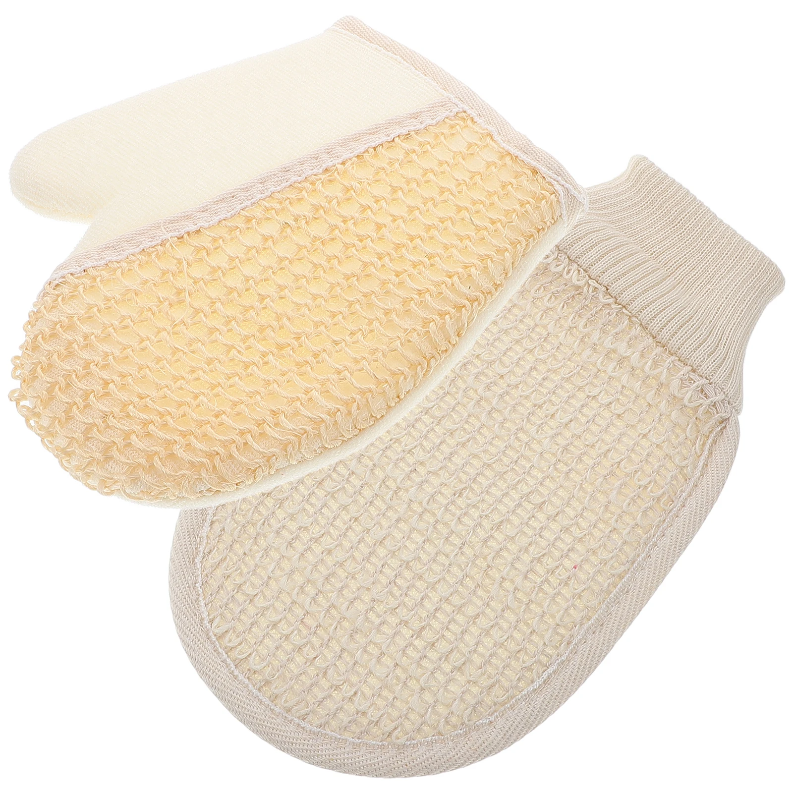 2 Pcs Scrub Gloves Sisal Bath Mitt Cleaning Mud Full Hand Coverage Mitts Body Towels Exfoliating
2 Pcs Scrub Gloves Sisal Bath Mitt Cleaning Mud Full Hand Coverage Mitts Body Towels Exfoliating