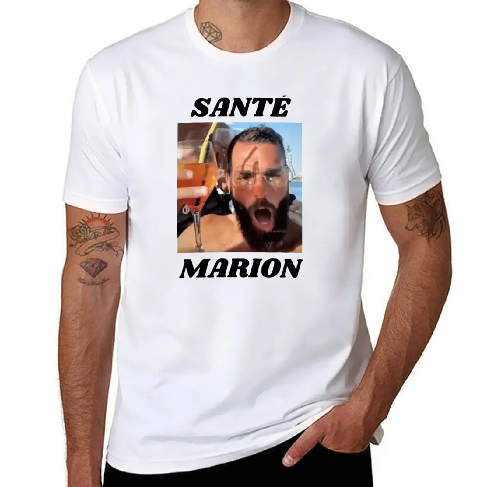 French tennis Benot Paire santé Marion T-Shirt summer clothes funny meme t-shirts kawaii clothes blanks t shirt men 100℅ cotton
French tennis Benot Paire santé Marion T-Shirt summer clothes funny meme t-shirts kawaii clothes blanks t shirt men 100℅ cotton