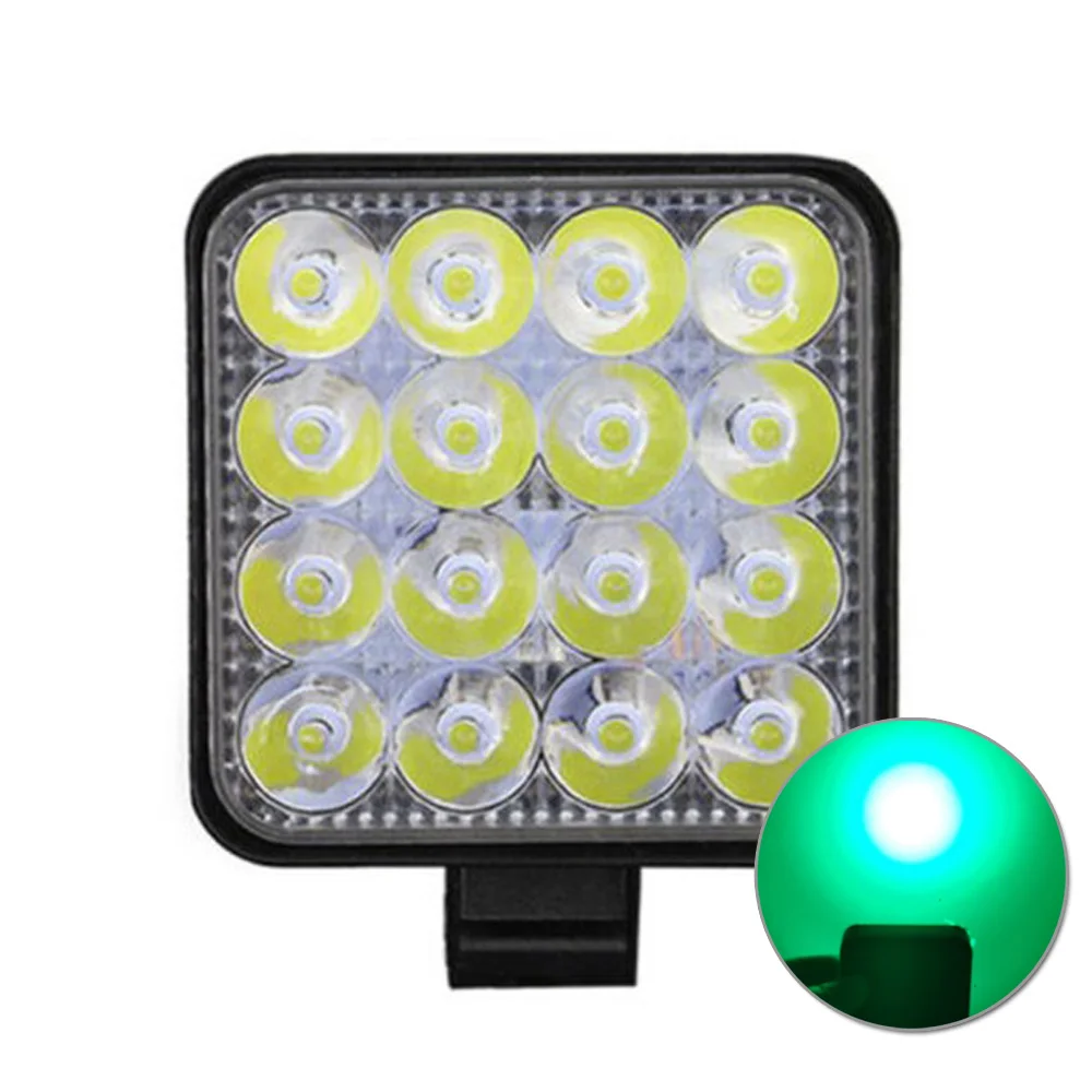12V 24V LED Floodlight Car ATV Off-Road Driving Fog Lamp Green Work Light Strip For Truck Car SUV 4WD Boat ATV Barra LED Lights
12V 24V LED Floodlight Car ATV Off-Road Driving Fog Lamp Green Work Light Strip For Truck Car SUV 4WD Boat ATV Barra LED Lights