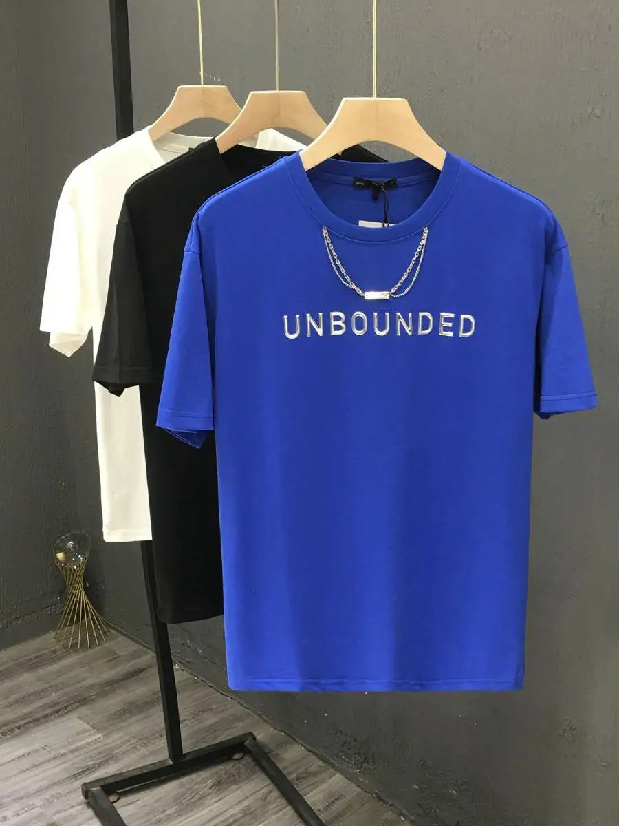 Recommended Guangzhou High Quali Casual Men's T-irt ort Sve Letter Print f Sve Faionable Korean Sle Top
Recommended Guangzhou High Quali Casual Men's T-irt ort Sve Letter Print f Sve Faionable Korean Sle Top