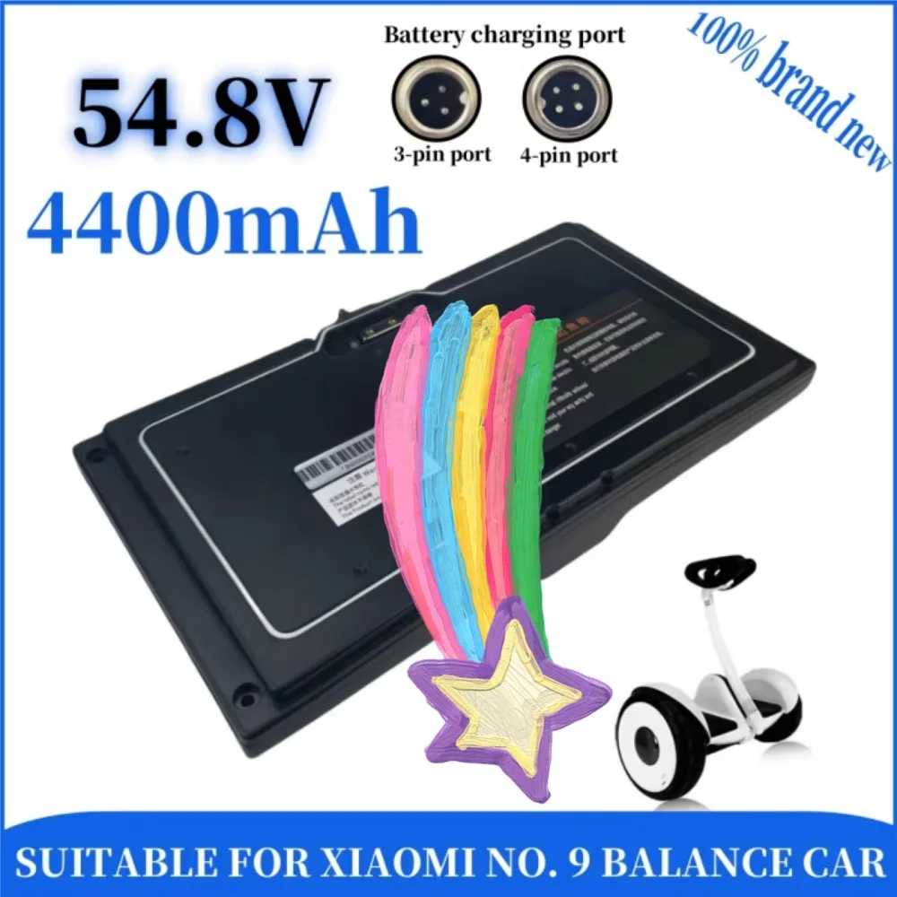 54.8V 4400mAh Lithium Battery Replacement for Ninebot Segway Mini Self Balancing Scooter with App - High Capacity
54.8V 4400mAh Lithium Battery Replacement for Ninebot Segway Mini Self Balancing Scooter with App - High Capacity