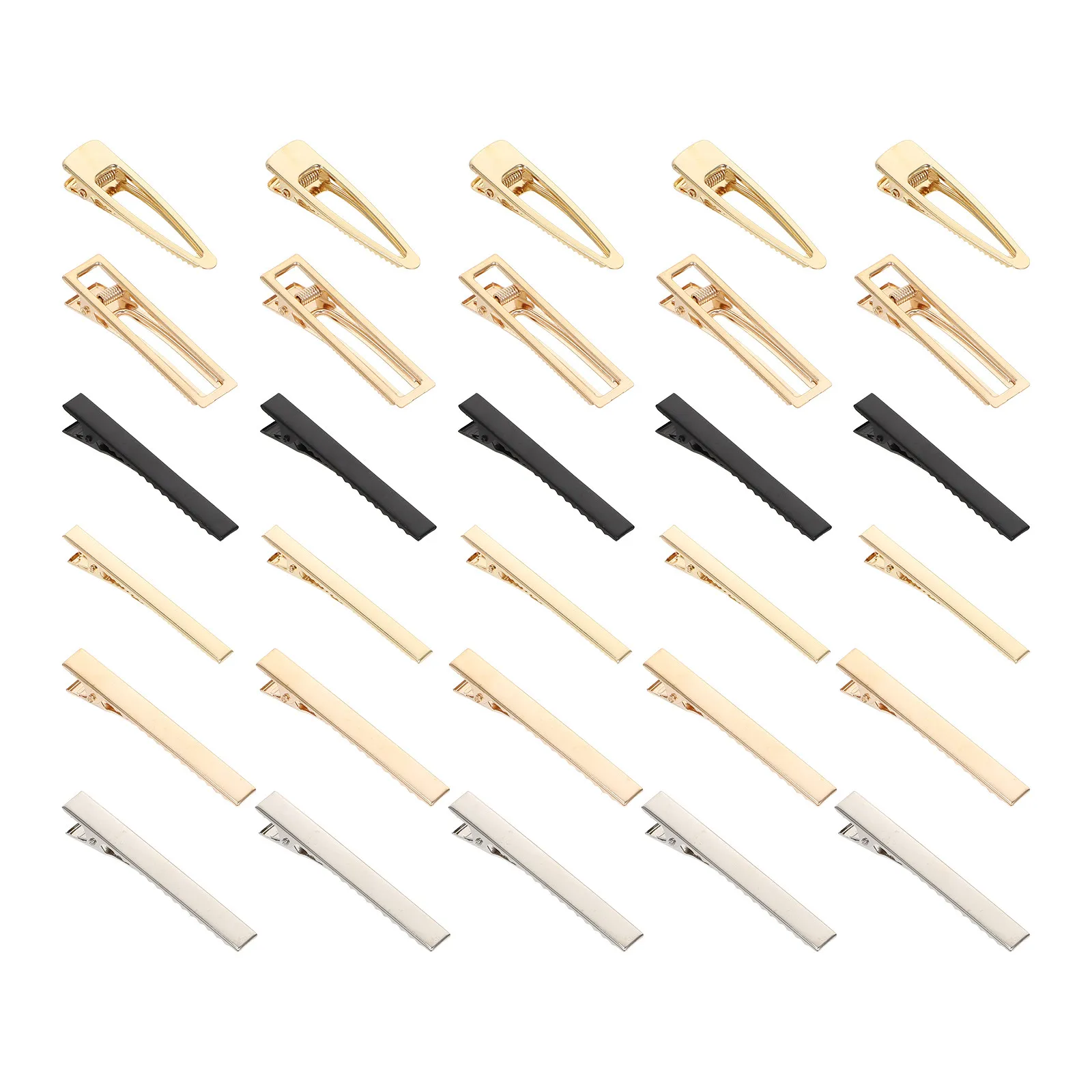 60Pcs Alloy Hairpins for DIY Hairpins Making Supplies Hair Fixing Clamps Stylish Hair Barrette for Parties Ceremonies Birthdays
60Pcs Alloy Hairpins for DIY Hairpins Making Supplies Hair Fixing Clamps Stylish Hair Barrette for Parties Ceremonies Birthdays