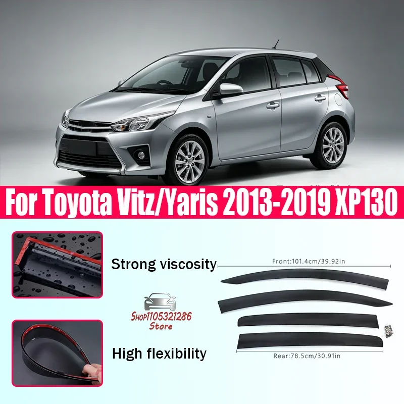 Suitable for Toyota Vitz/Yaris 2013-2019 XP130 rain or sun protection side window sun visor
Suitable for Toyota Vitz/Yaris 2013-2019 XP130 rain or sun protection side window sun visor